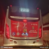 Allibus Transportes 4 5518 na cidade de São Paulo, São Paulo, Brasil, por MILLER ALVES. Número da foto: #:id.