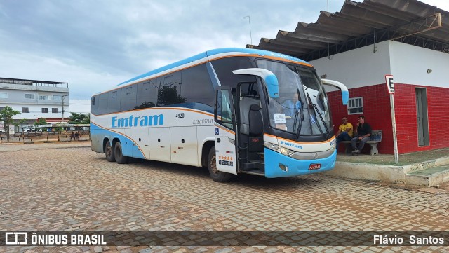 Emtram 4920 na cidade de Tanhaçu, Bahia, Brasil, por Flávio  Santos. ID da foto: 11919847.