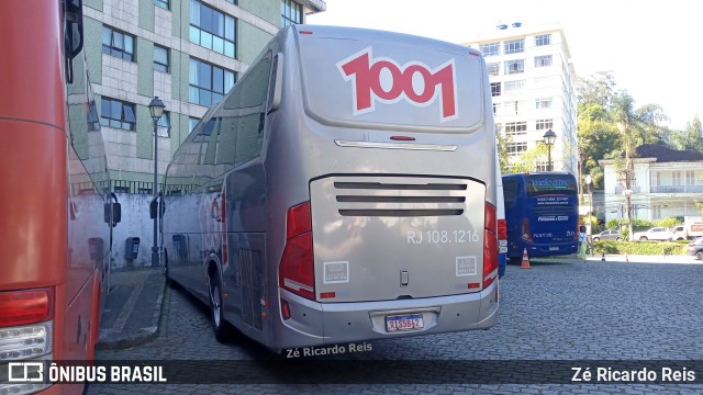 Auto Viação 1001 RJ 108.1216 na cidade de Petrópolis, Rio de Janeiro, Brasil, por Zé Ricardo Reis. Número da foto: #11920476.