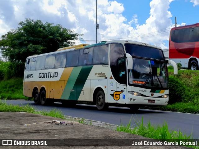 Empresa Gontijo de Transportes 14195 na cidade de Campinas, São Paulo, Brasil, por José Eduardo Garcia Pontual. ID da foto: 11920016.