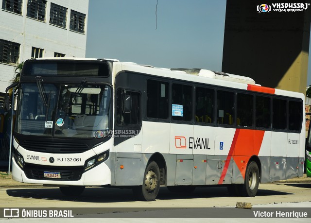 Evanil Transportes e Turismo RJ 132.061 na cidade de Rio de Janeiro, Rio de Janeiro, Brasil, por Victor Henrique. ID da foto: 11921442.