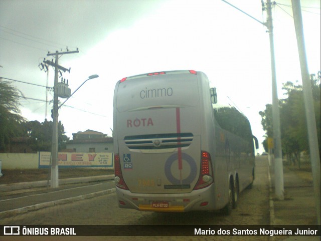 Rota Transportes Rodoviários 7945 na cidade de Piritiba, Bahia, Brasil, por Mario dos Santos Nogueira Junior. ID da foto: 11919550.