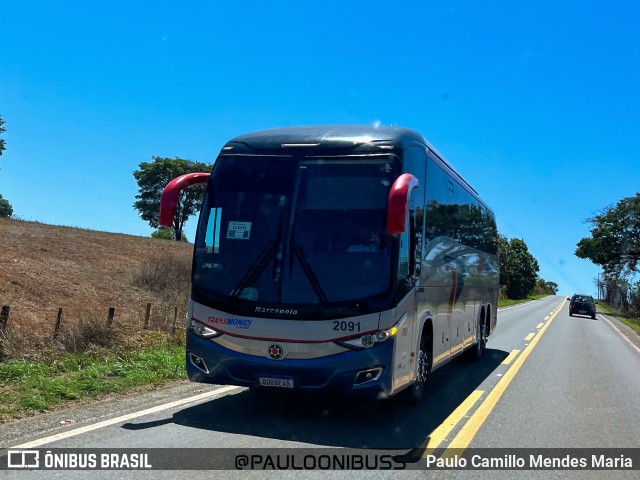 Trans Monici 2091 na cidade de Cristianópolis, Goiás, Brasil, por Paulo Camillo Mendes Maria. Número da foto: #11920041.
