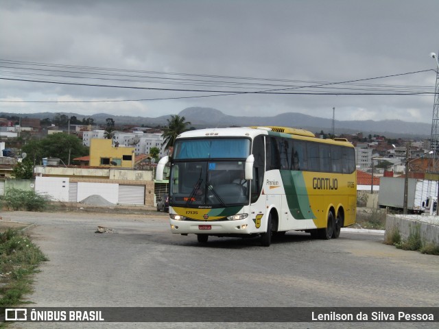 Empresa Gontijo de Transportes 17135 na cidade de Caruaru, Pernambuco, Brasil, por Lenilson da Silva Pessoa. ID da foto: 11921312.