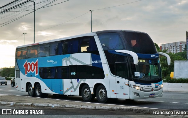 Auto Viação 1001 RJ 108.533 na cidade de São Paulo, São Paulo, Brasil, por Francisco Ivano. Número da foto: #11920845.