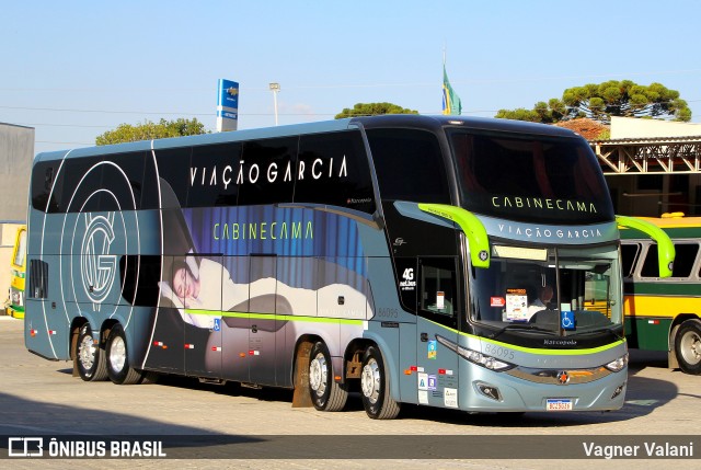 Viação Garcia 86095 na cidade de Curitiba, Paraná, Brasil, por Vagner Valani. ID da foto: 11922980.