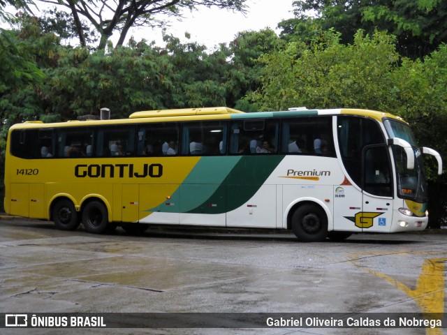 Empresa Gontijo de Transportes 14120 na cidade de São Paulo, São Paulo, Brasil, por Gabriel Oliveira Caldas da Nobrega. ID da foto: 11922873.