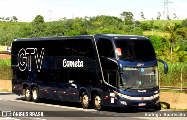 Viação Cometa 17307 na cidade de Aparecida, São Paulo, Brasil, por Rodrigo  Aparecido. ID da foto: 11922825.