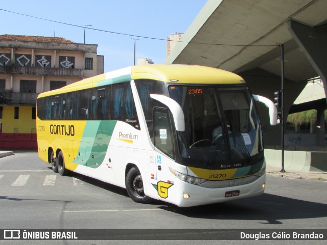 Empresa Gontijo de Transportes 21270 na cidade de Belo Horizonte, Minas Gerais, Brasil, por Douglas Célio Brandao. ID da foto: 11923418.