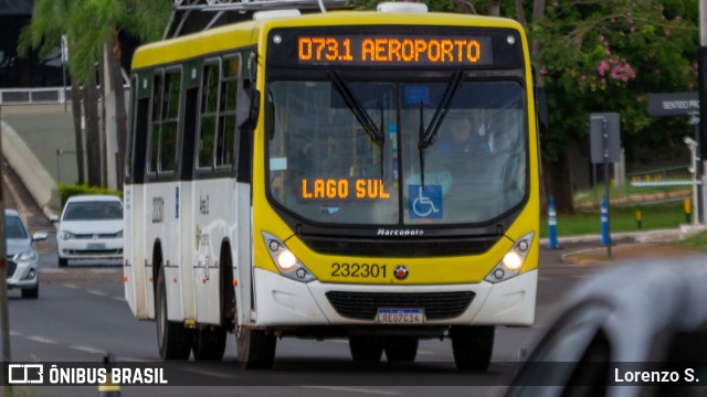 Viação Pioneira 232301 na cidade de Lago Sul, Distrito Federal, Brasil, por Lorenzo S.. Número da foto: #11921764.