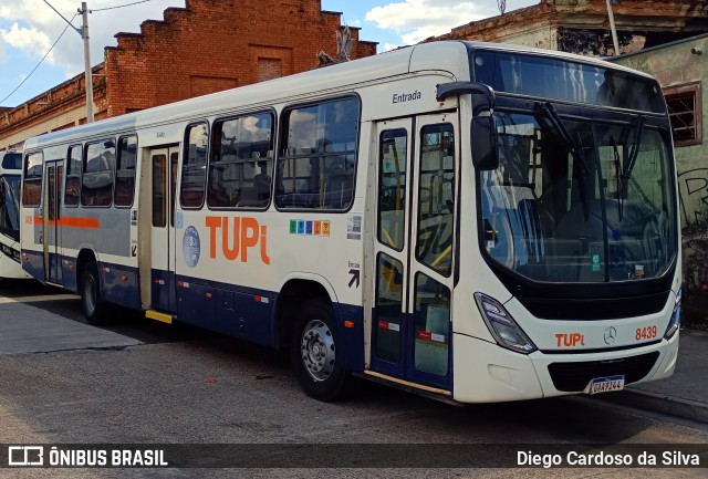 TUPi Transportes Urbanos Piracicaba 8439 na cidade de Piracicaba, São Paulo, Brasil, por Diego Cardoso da Silva. Número da foto: #11921934.