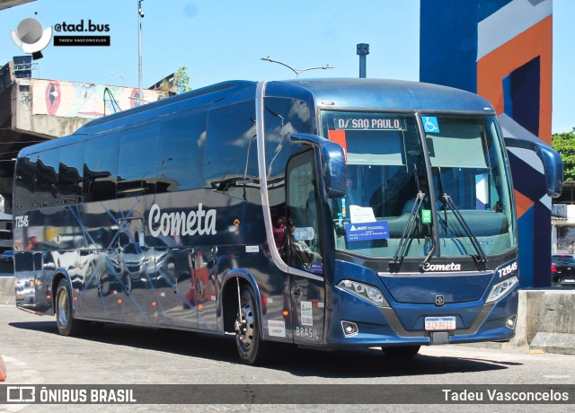 Viação Cometa 721545 na cidade de Rio de Janeiro, Rio de Janeiro, Brasil, por Tadeu Vasconcelos. ID da foto: 11924137.