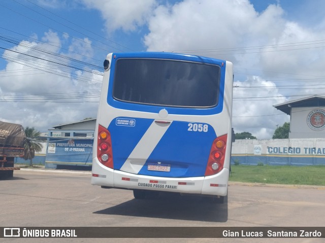 Transvida Transporte Coletivo 2058 na cidade de Ji-Paraná, Rondônia, Brasil, por Gian Lucas  Santana Zardo. Número da foto: #11923911.