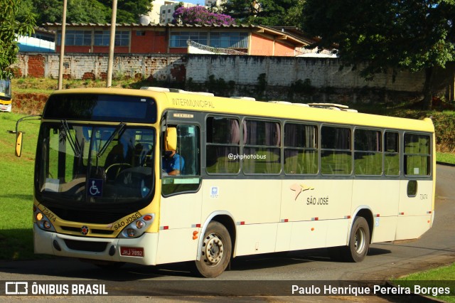 Expresso São José do Tocantins 73474 na cidade de Anápolis, Goiás, Brasil, por Paulo Henrique Pereira Borges. ID da foto: 11924921.