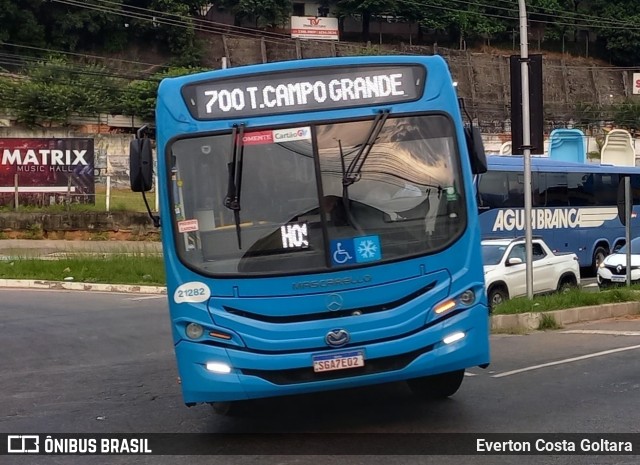 Santa Zita Transportes Coletivos 21282 na cidade de Cariacica, Espírito Santo, Brasil, por Everton Costa Goltara. Número da foto: #11923678.