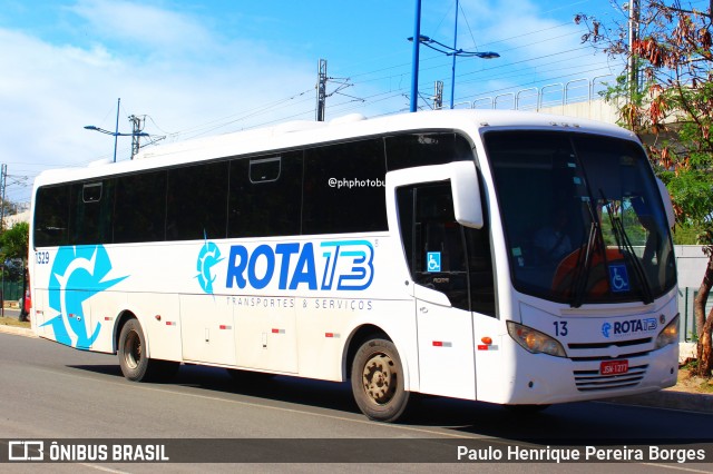 Rota 13 Transportes e Serviços 1329 na cidade de Salvador, Bahia, Brasil, por Paulo Henrique Pereira Borges. ID da foto: 11924890.