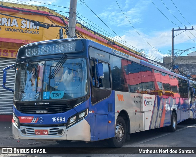 Viação Miracatiba 15.994 na cidade de Embu das Artes, São Paulo, Brasil, por Matheus Neri dos Santos. ID da foto: 11923952.