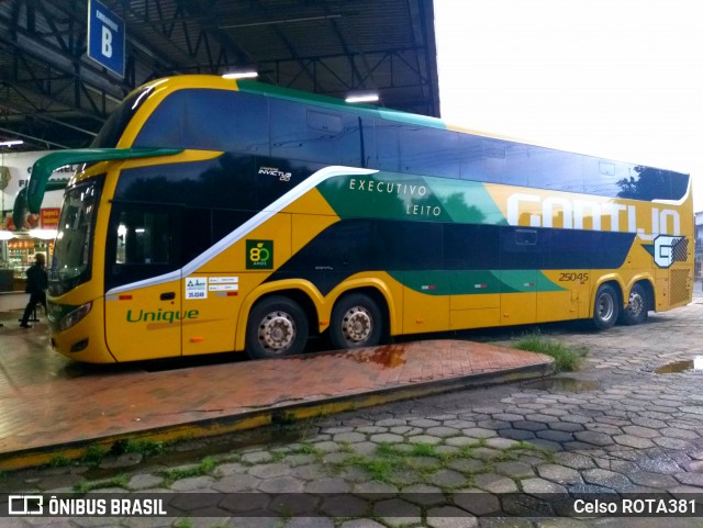 Empresa Gontijo de Transportes 25045 na cidade de Coronel Fabriciano, Minas Gerais, Brasil, por Celso ROTA381. ID da foto: 11923874.