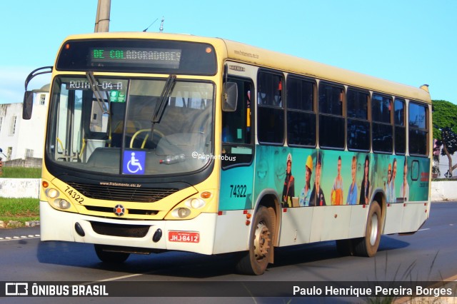 Expresso São José do Tocantins 74322 na cidade de Anápolis, Goiás, Brasil, por Paulo Henrique Pereira Borges. Número da foto: #11924900.