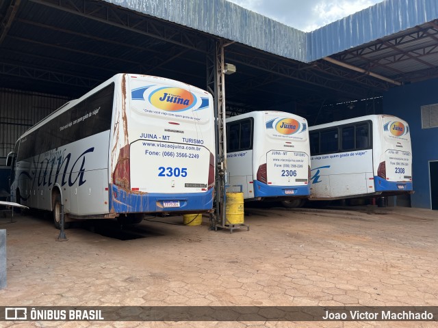 Viação Juína GARAGEM JUINA na cidade de Juína, Mato Grosso, Brasil, por Joao Victor Machhado. Número da foto: #11923650.
