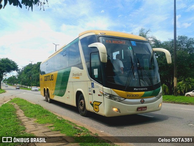 Empresa Gontijo de Transportes 19300 na cidade de Ipatinga, Minas Gerais, Brasil, por Celso ROTA381. Número da foto: #11924734.
