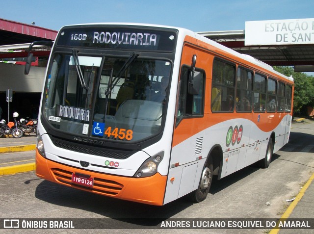Expresso Medianeira 4458 na cidade de Santa Maria, Rio Grande do Sul, Brasil, por ANDRES LUCIANO ESQUIVEL DO AMARAL. Número da foto: #11924117.