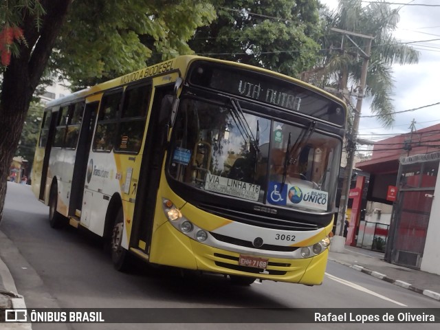Viação Campo dos Ouros 3062 na cidade de Guarulhos, São Paulo, Brasil, por Rafael Lopes de Oliveira. Número da foto: #11924209.