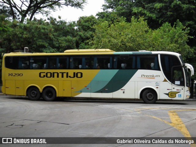 Empresa Gontijo de Transportes 14290 na cidade de São Paulo, São Paulo, Brasil, por Gabriel Oliveira Caldas da Nobrega. ID da foto: 11924816.