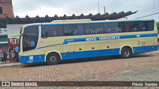 Viação Novo Horizonte 1033311 na cidade de Tanhaçu, Bahia, Brasil, por Flávio  Santos. Número da foto: #11924410.
