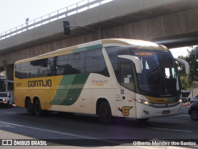 Empresa Gontijo de Transportes 19310 na cidade de São Paulo, São Paulo, Brasil, por Gilberto Mendes dos Santos. ID da foto: 11923594.