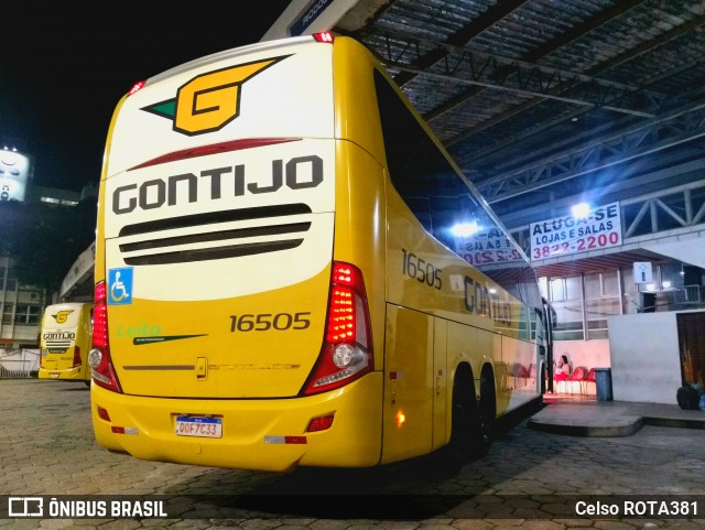 Empresa Gontijo de Transportes 16505 na cidade de Ipatinga, Minas Gerais, Brasil, por Celso ROTA381. Número da foto: #11923865.