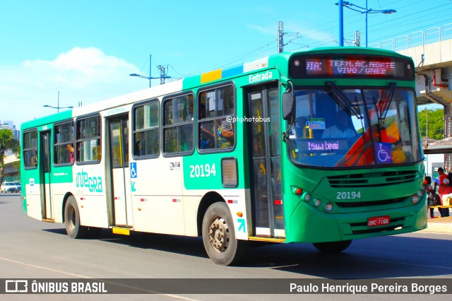 OT Trans - Ótima Salvador Transportes 20194 na cidade de Salvador, Bahia, Brasil, por Paulo Henrique Pereira Borges. Número da foto: #11924773.