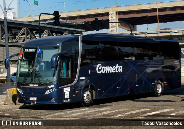 Viação Cometa 721557 na cidade de Rio de Janeiro, Rio de Janeiro, Brasil, por Tadeu Vasconcelos. Número da foto: #11924163.
