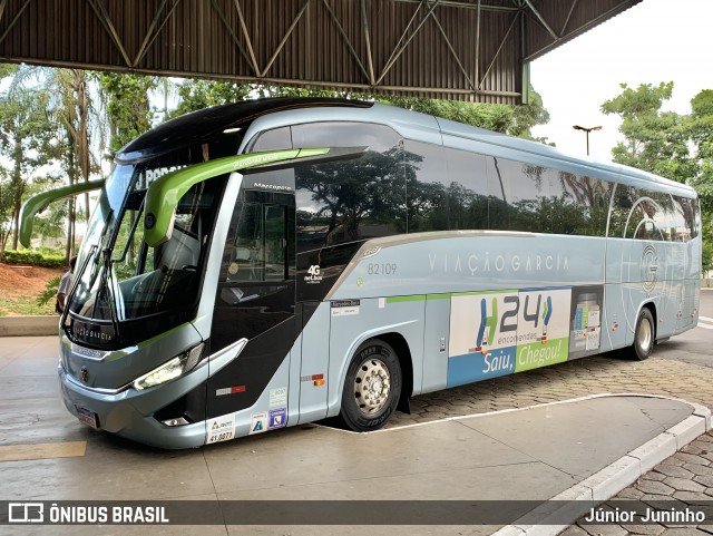 Viação Garcia 82109 na cidade de Bauru, São Paulo, Brasil, por Júnior Juninho. Número da foto: #11927374.