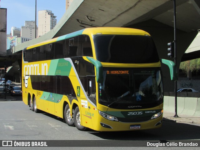 Empresa Gontijo de Transportes 25035 na cidade de Belo Horizonte, Minas Gerais, Brasil, por Douglas Célio Brandao. Número da foto: #11926764.