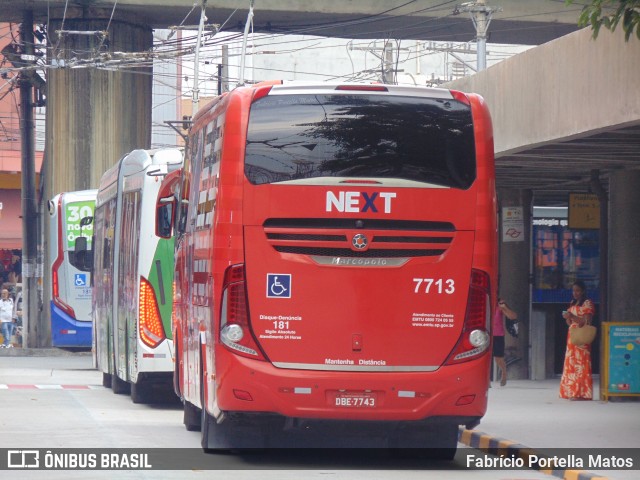 Next Mobilidade - ABC Sistema de Transporte 7713 na cidade de Santo André, São Paulo, Brasil, por Fabrício Portella Matos. Número da foto: #11928844.