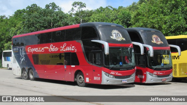Expresso São Luiz 8010 na cidade de Recife, Pernambuco, Brasil, por Jefferson Nunes. Número da foto: #11929171.