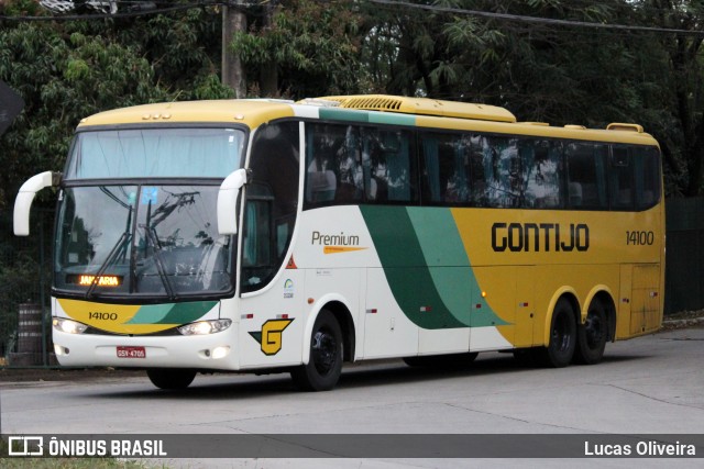 Empresa Gontijo de Transportes 14100 na cidade de São Paulo, São Paulo, Brasil, por Lucas Oliveira. ID da foto: 11928308.