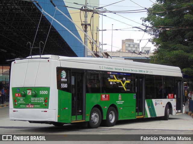 Next Mobilidade - ABC Sistema de Transporte 5500 na cidade de Santo André, São Paulo, Brasil, por Fabrício Portella Matos. ID da foto: 11927897.