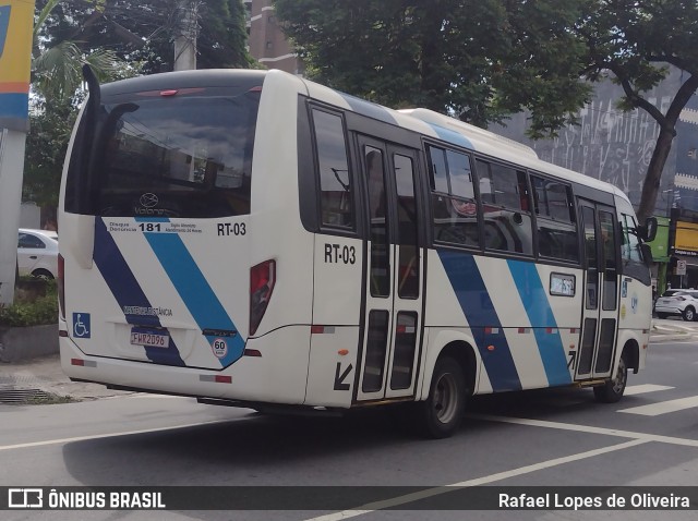 Uni Transportes RT-03 na cidade de Guarulhos, São Paulo, Brasil, por Rafael Lopes de Oliveira. ID da foto: 11927663.