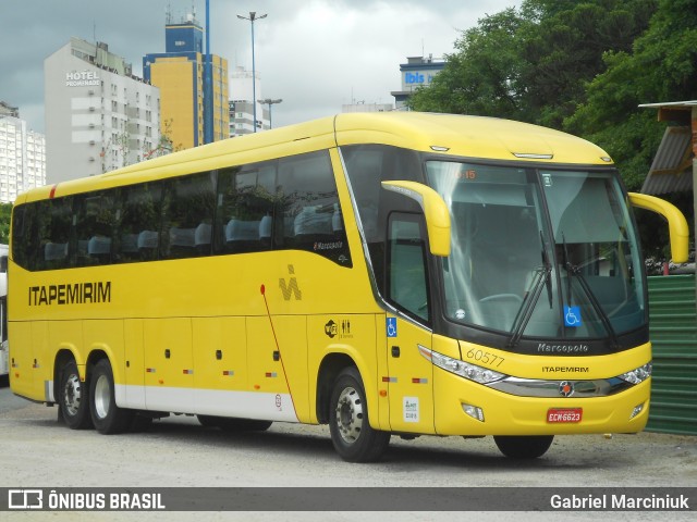 Viação Itapemirim 60577 na cidade de Curitiba, Paraná, Brasil, por Gabriel Marciniuk. Número da foto: #11927160.