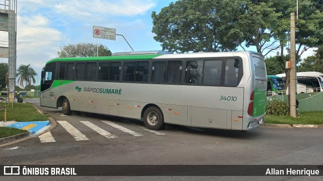 Rápido Sumaré 34010 na cidade de Paulínia, São Paulo, Brasil, por Allan Henrique. ID da foto: 11928110.