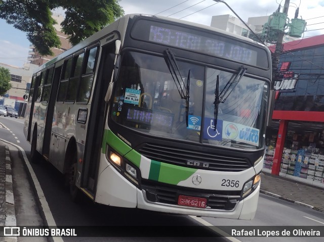 Empresa de Ônibus Vila Galvão 2356 na cidade de Guarulhos, São Paulo, Brasil, por Rafael Lopes de Oliveira. Número da foto: #11926241.