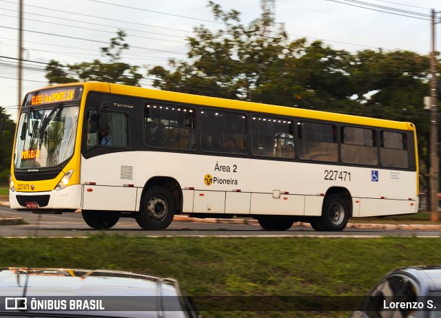 Viação Pioneira 227471 na cidade de Lago Norte, Distrito Federal, Brasil, por Lorenzo S.. ID da foto: 11926429.