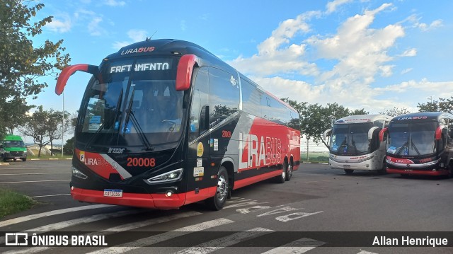 Lirabus 20008 na cidade de Paulínia, São Paulo, Brasil, por Allan Henrique. Número da foto: #11926600.