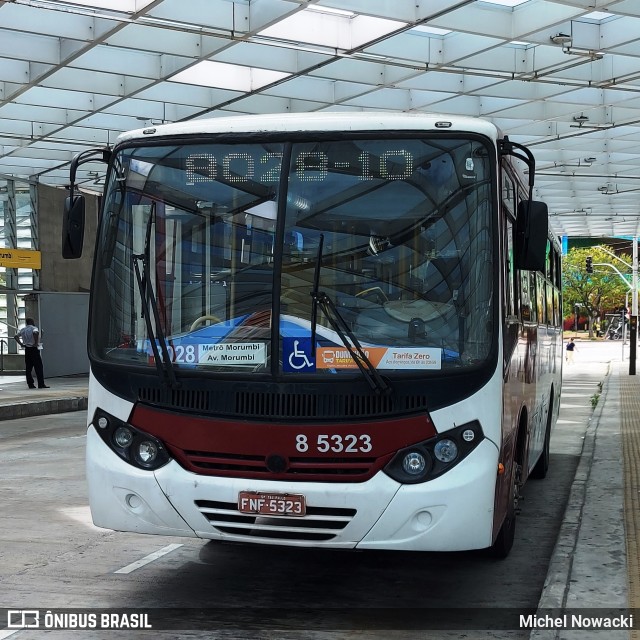 Auto Viação Transcap 8 5323 na cidade de São Paulo, São Paulo, Brasil, por Michel Nowacki. ID da foto: 11927331.