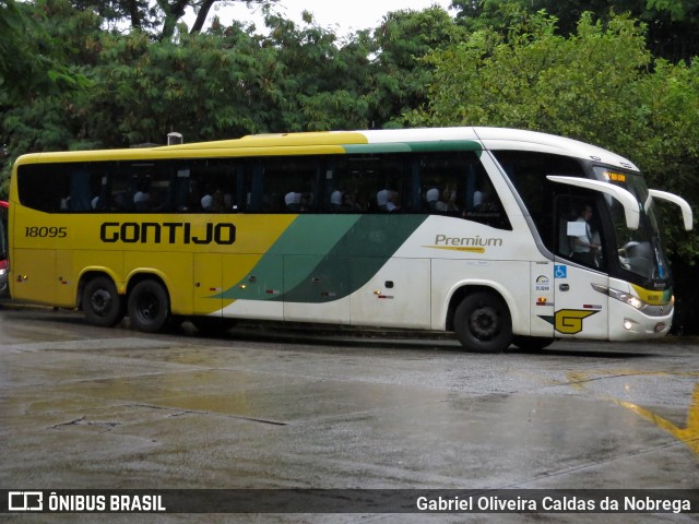 Empresa Gontijo de Transportes 18095 na cidade de São Paulo, São Paulo, Brasil, por Gabriel Oliveira Caldas da Nobrega. ID da foto: 11929058.