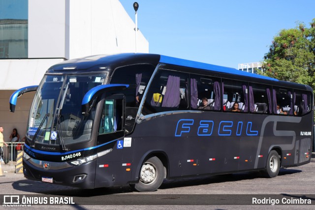 Fácil Transportes e Turismo RJ 140.046 na cidade de Rio de Janeiro, Rio de Janeiro, Brasil, por Rodrigo Coimbra. ID da foto: 11928618.