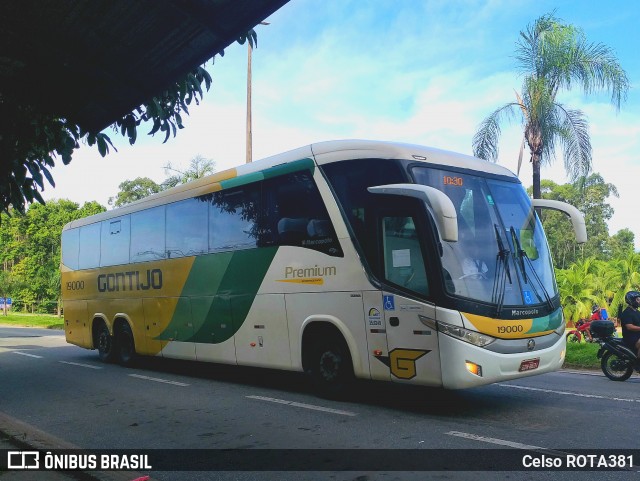 Empresa Gontijo de Transportes 19000 na cidade de Ipatinga, Minas Gerais, Brasil, por Celso ROTA381. Número da foto: #11927049.