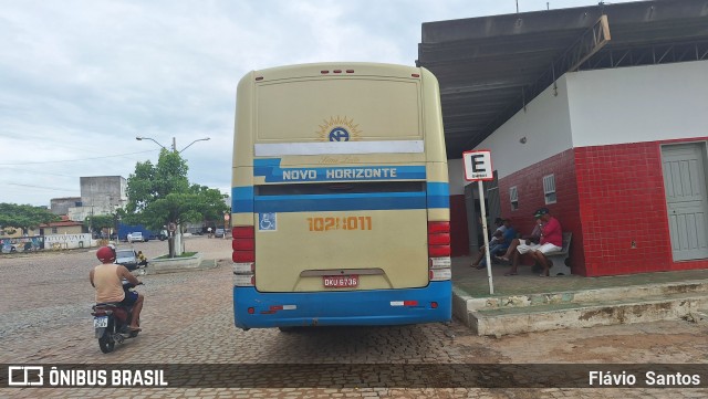 Viação Novo Horizonte 1028011 na cidade de Tanhaçu, Bahia, Brasil, por Flávio  Santos. Número da foto: #11929849.